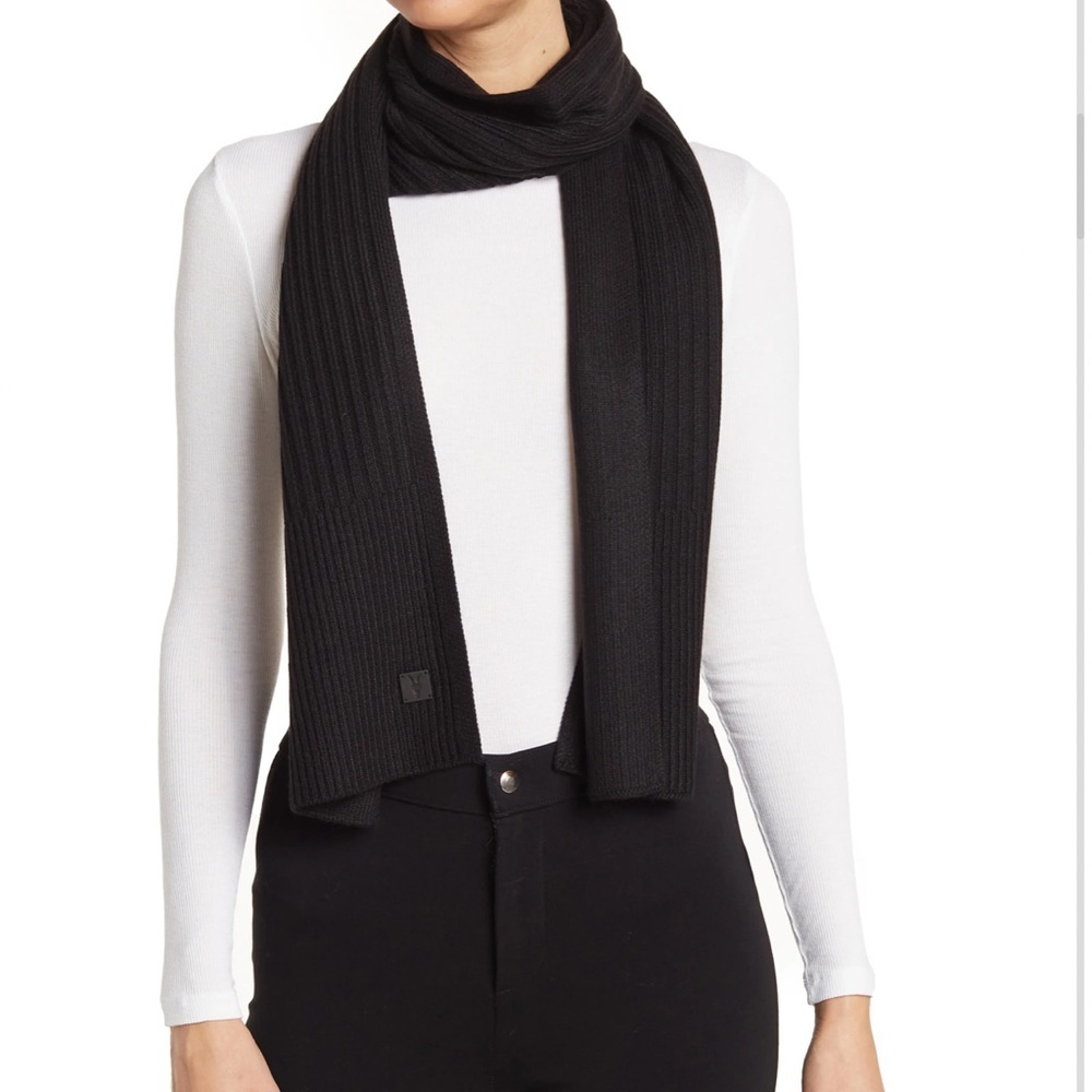 NWT ALLSAINTS Rib Knit Scarf